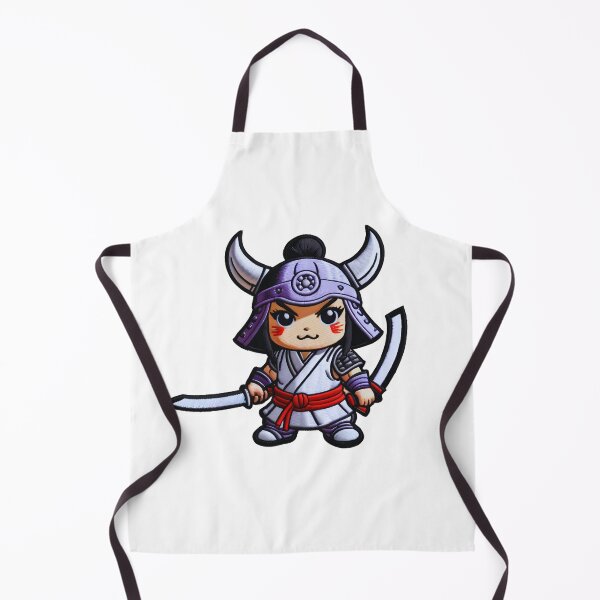 Item preview, Cool Iron On Patches, Cute Little Samurai designed and sold by saloui.