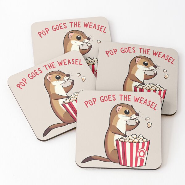 Item preview, Pop goes the weasel designed and sold by Vkinsify.