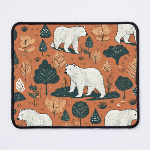 Item preview, "Arctic Majesty: White Polar Bear Design" designed and sold by Eandbeyond.