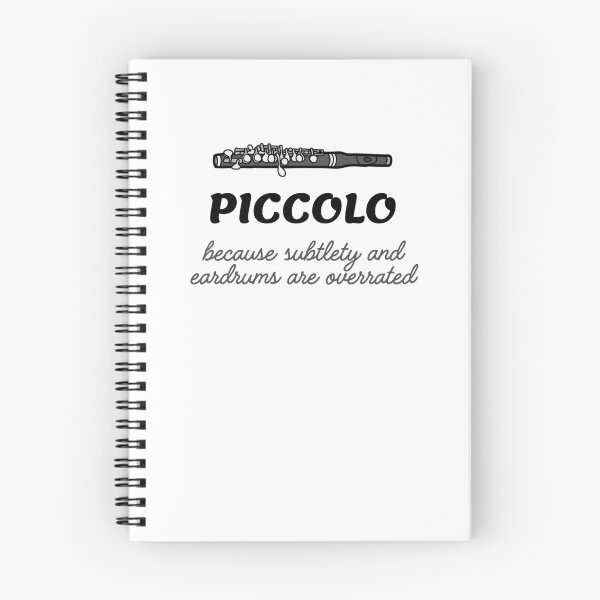 Item preview, Piccolo funny saying designed and sold by Gilpro Designs.