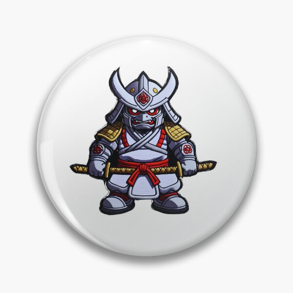 Item preview, Cool Iron On Patches, Cute Little Samurai designed and sold by saloui.