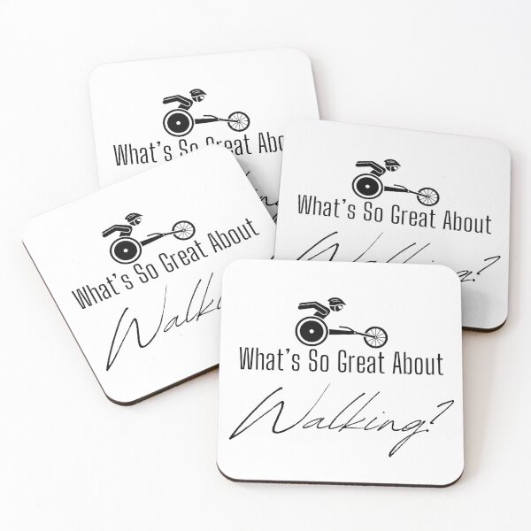 Item preview, What's So Great About Walking ~ Disabled Athlete designed and sold by cm006j.