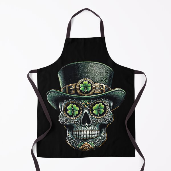 Item preview, St Patricks Day Skull Leprechaun St Patricks Day Skeleton Irish Gifts T-Shirt designed and sold by MAPDDesigns.