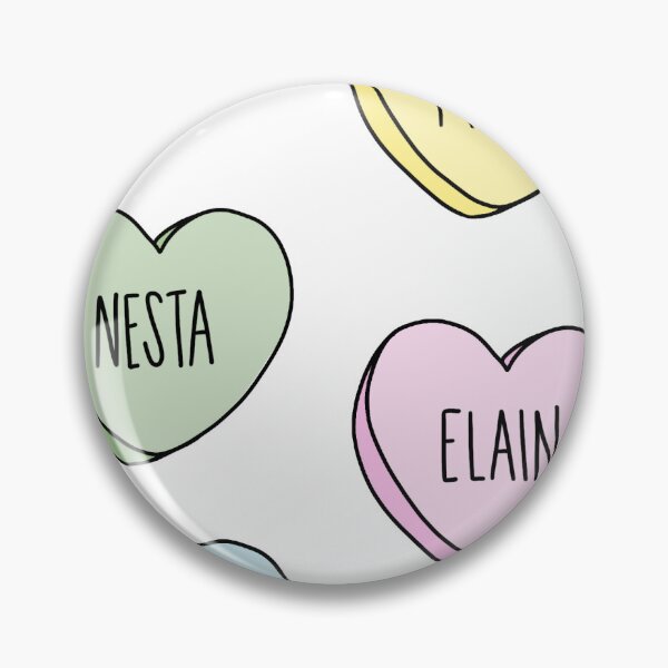 Item preview, ACOTAR Leading Ladies Conversation Hearts designed and sold by macychamberlain.