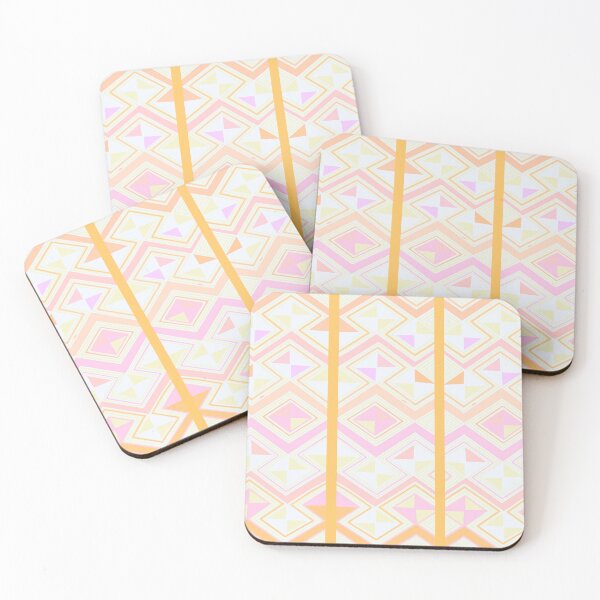 Item preview, African preppy pastel tribal geometrical art . designed and sold by Meteryards.