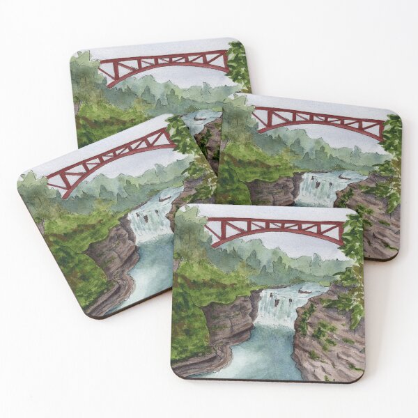 Item preview, Letchworth State Park - Upper Falls designed and sold by srsig designs.