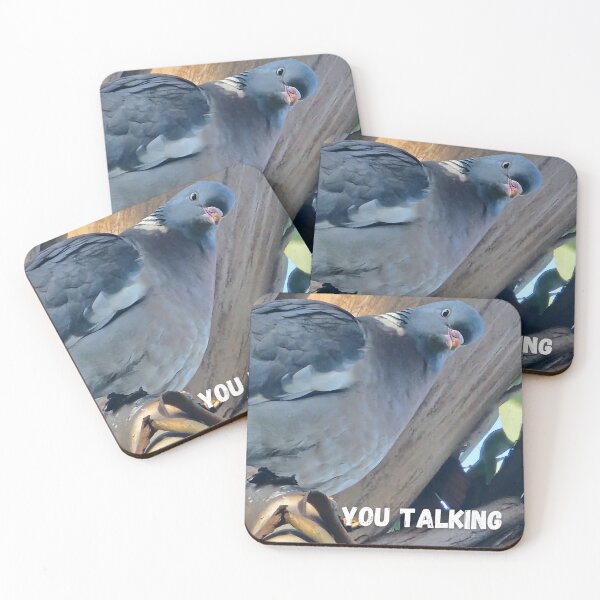 Item preview, Pigeon talk - You talking to me? Pigeon designed and sold by Wild Starling.