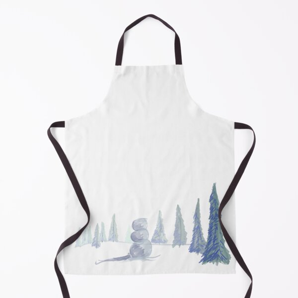 Item preview, Snowman with PineTrees designed and sold by destinydrewthis.