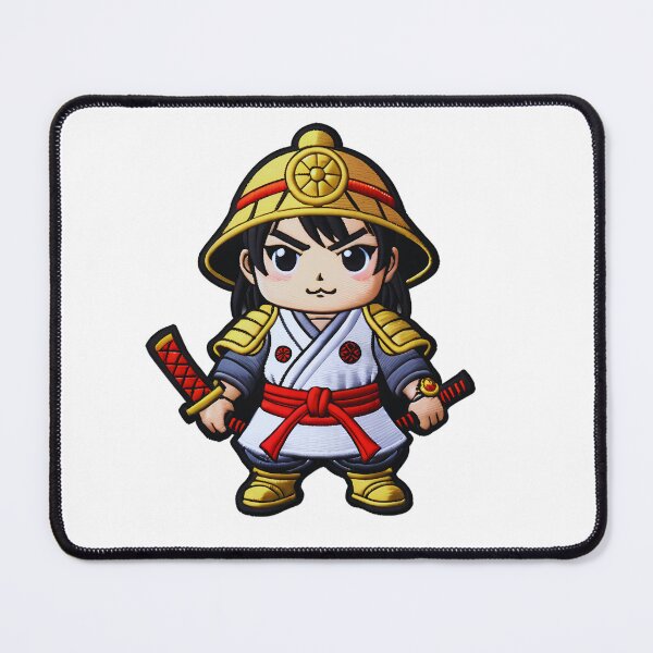 Item preview, Cool Iron On Patches, Cute Little Samurai designed and sold by saloui.