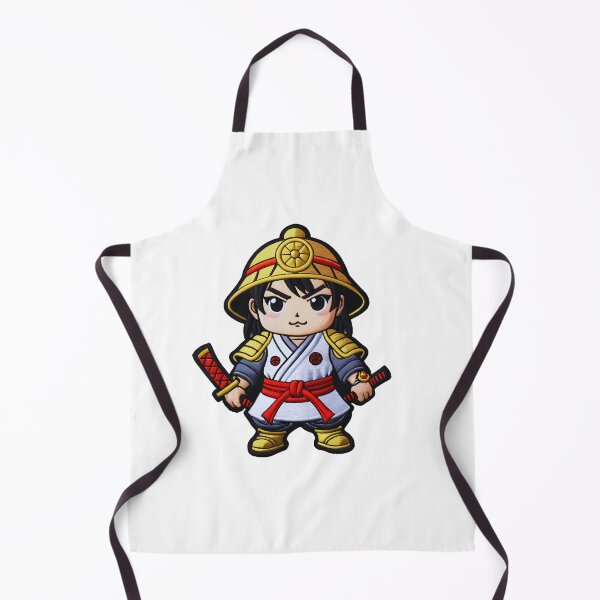 Item preview, Cool Iron On Patches, Cute Little Samurai designed and sold by saloui.