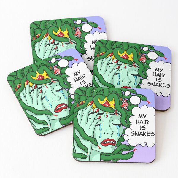 Item preview, Medusa world problems designed and sold by SwanStarDesigns.