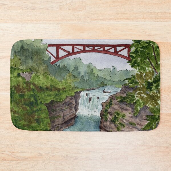 Item preview, Letchworth State Park - Upper Falls designed and sold by srsig designs.