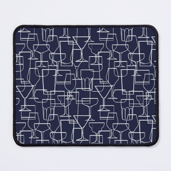 Artikelvorschau, Cocktailgläser - Blau entworfen und verkauft von blindcat-design.