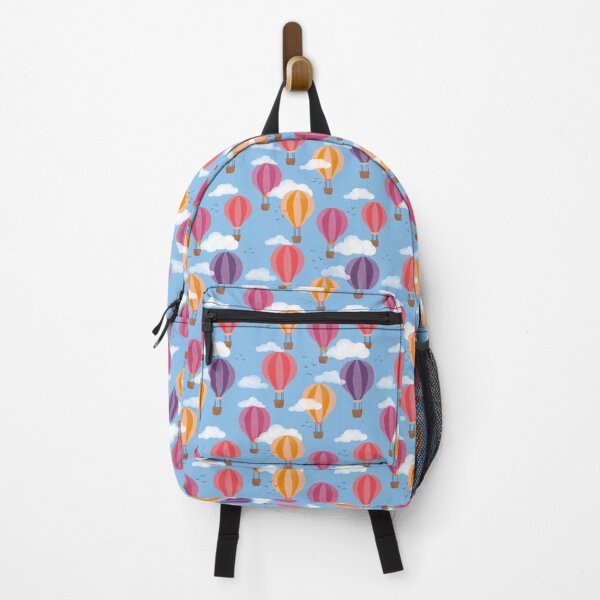Item preview, Hot air balloons summer sky blue designed and sold by Kimmygowland.