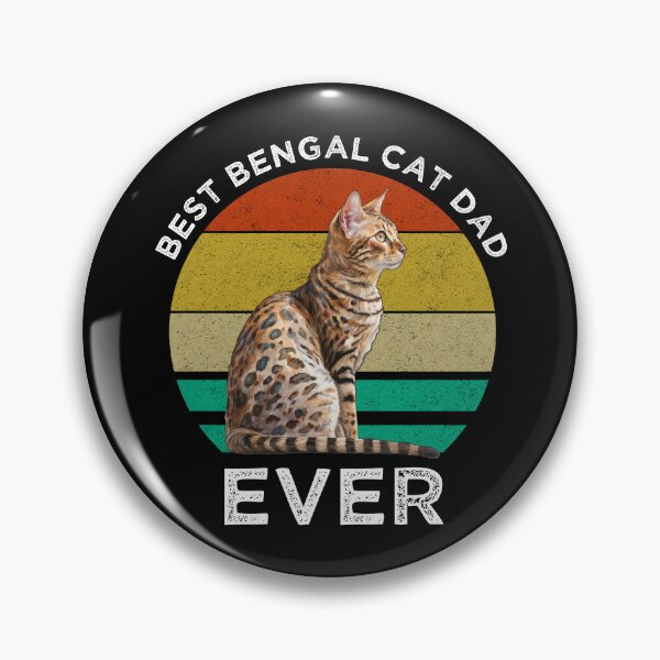 Item preview, Best Bengal Cat Dad Ever designed and sold by Cat Lady Designs.