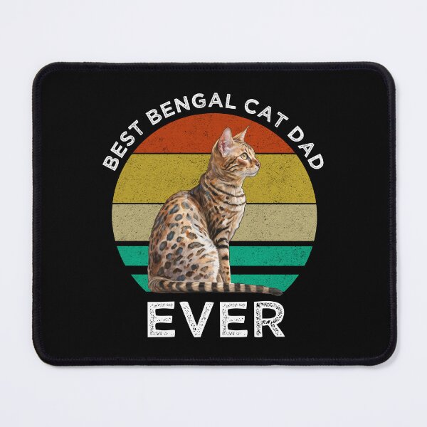 Item preview, Best Bengal Cat Dad Ever designed and sold by Cat Lady Designs.