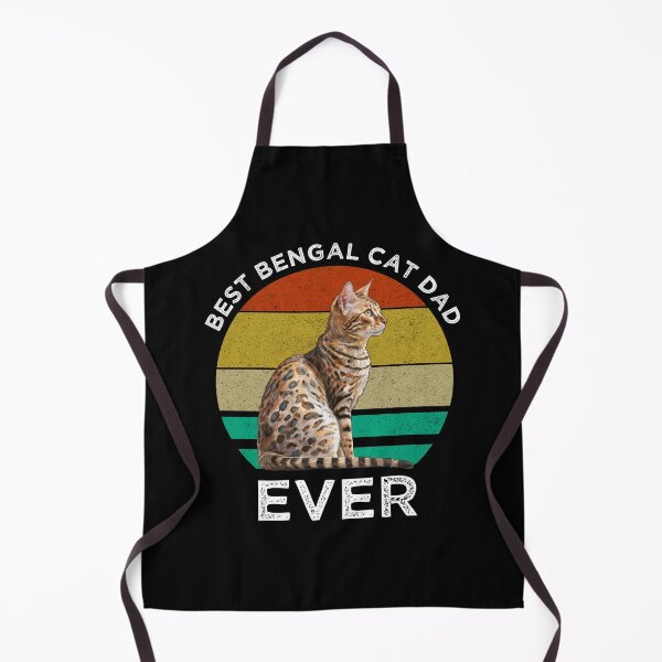 Item preview, Best Bengal Cat Dad Ever designed and sold by Cat Lady Designs.