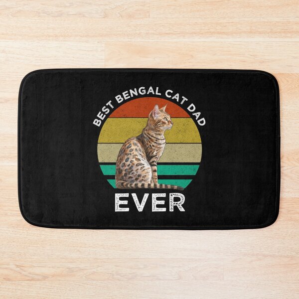Item preview, Best Bengal Cat Dad Ever designed and sold by Cat Lady Designs.