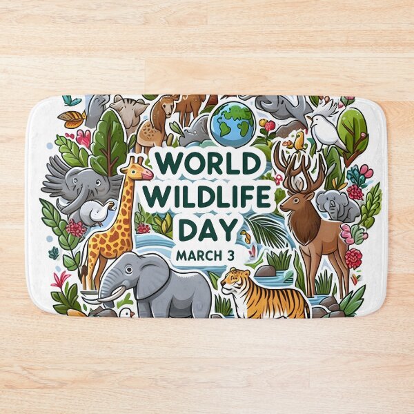 Item preview, Wildlife Tapestry: March 3rd Showcase designed and sold by AI-Only Creations.