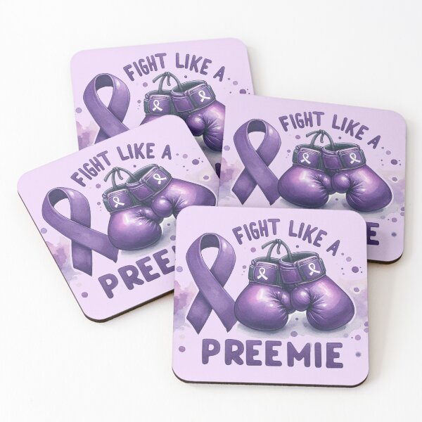 Item preview, Fight like a preemie designed and sold by Vkinsify.