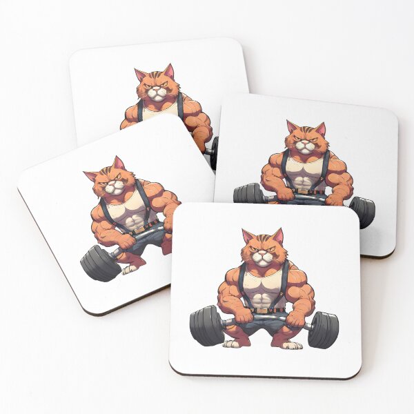 Item preview, Swole cat designed and sold by 4estheticShop.