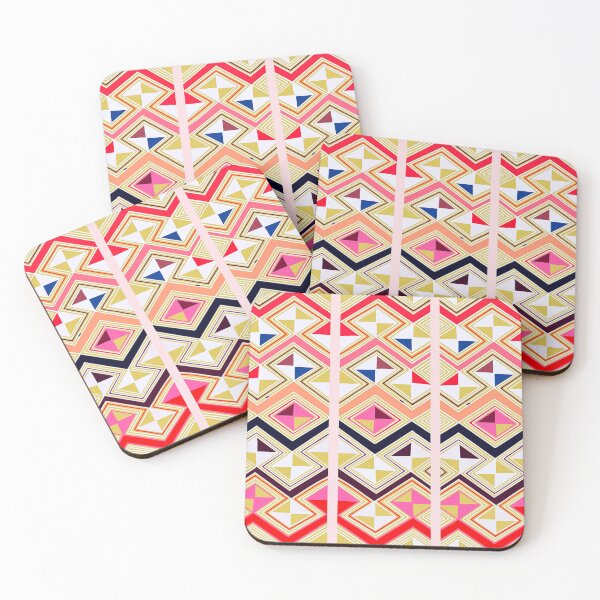 Item preview, Vibrant African tribal modern geometrical design . designed and sold by Meteryards.