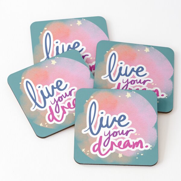 Item preview, Live Your Dreams- Positive Affirmation designed and sold by PixelPopsShop.