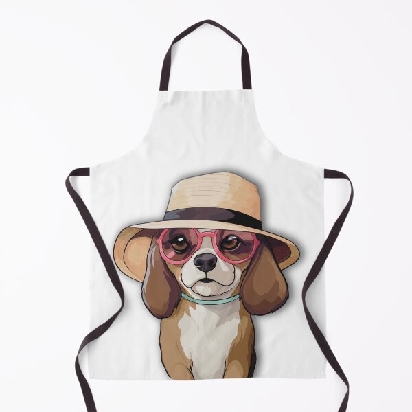 Item preview, Charming dog with glasses and hat designed and sold by amaria56.