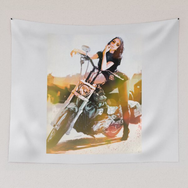 Item preview, Rebel Queen: Empowering Elegance on Two Wheels designed and sold by Sanctum Icons.