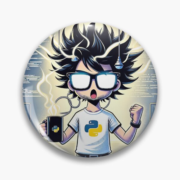 Item preview, Java Jolt: The Coder's Eureka Moment in Python designed and sold by TuringTacoTales.