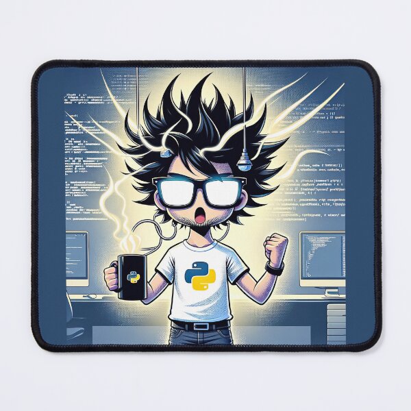Item preview, Java Jolt: The Coder's Eureka Moment in Python designed and sold by TuringTacoTales.