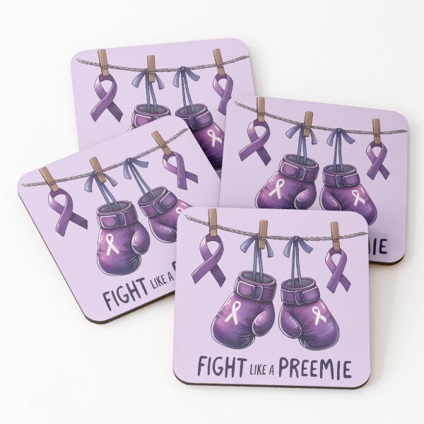 Item preview, Fight like a preemie designed and sold by Vkinsify.