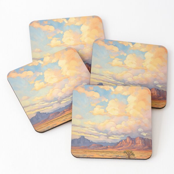Item preview, William Hawkins inspired Desert  designed and sold by EveNorthArt.