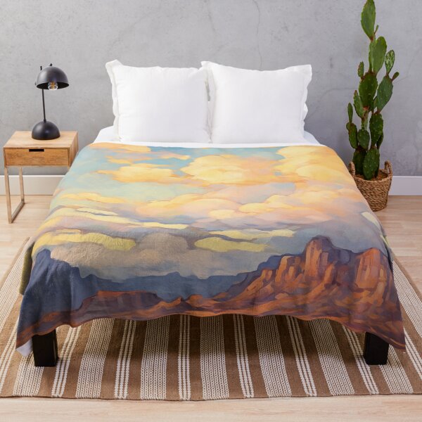 Item preview, William Hawkins inspired Desert designed and sold by EveNorthArt.