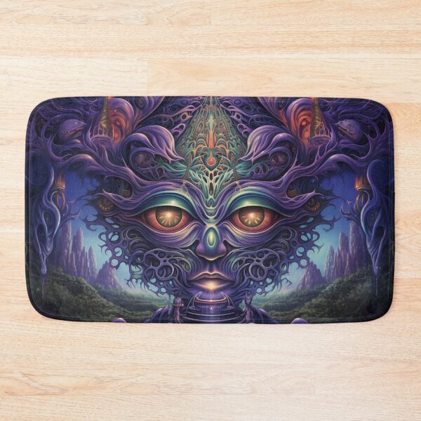 Item preview, Guardians of the Psyche: Psychedelic Mechanical Elves designed and sold by pooshda.