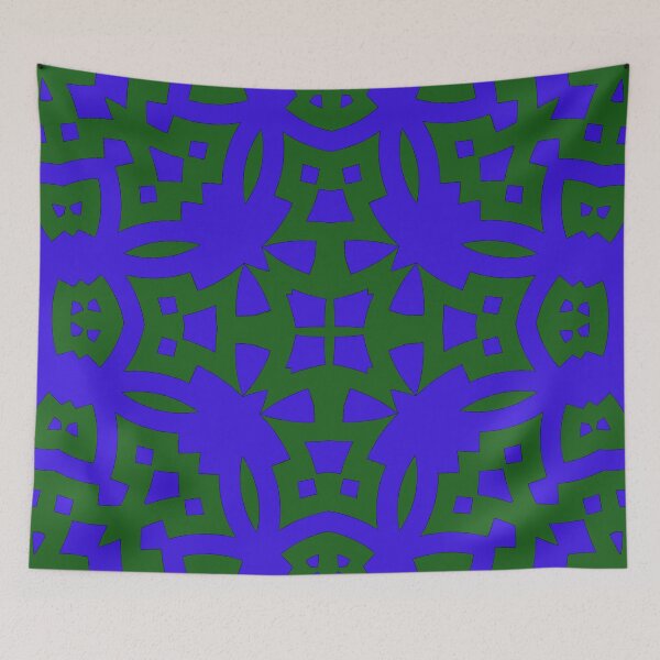 Item preview, Blue and Green Dazzle designed and sold by Walter Rice.