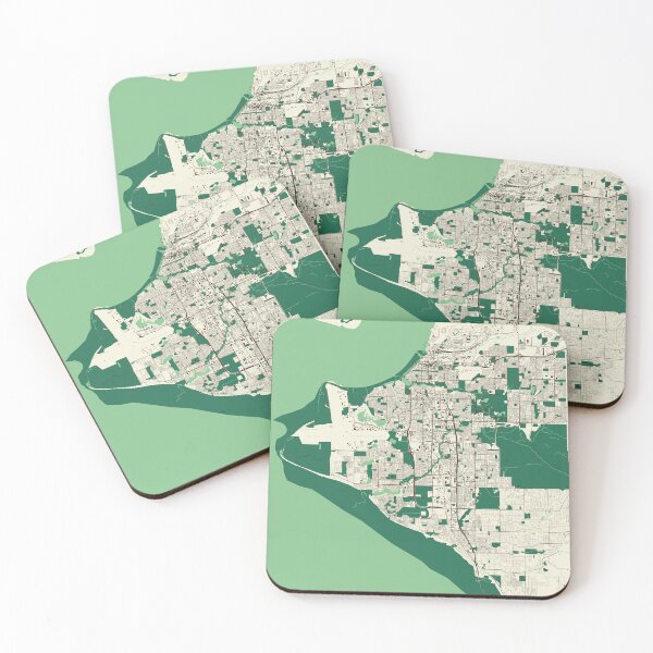 Item preview, Anchorage Street Map designed and sold by mapsbymo.