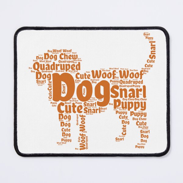 Item preview, Dog Made of Words designed and sold by Promoc.