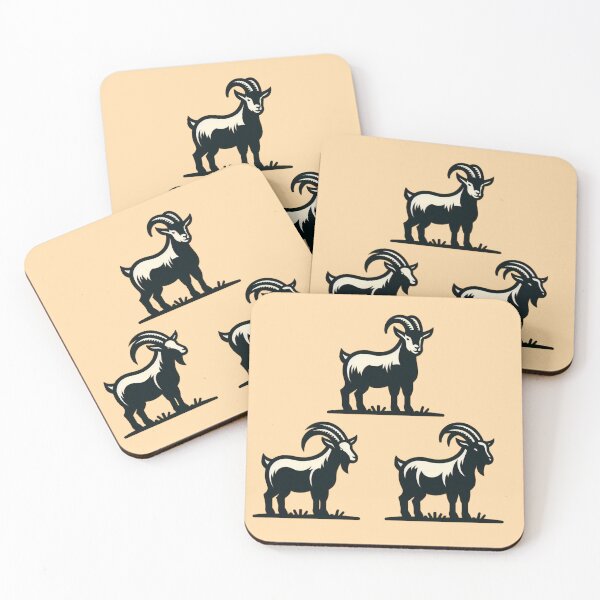 Item preview, Majestic Mountain Goats designed and sold by mYaro.