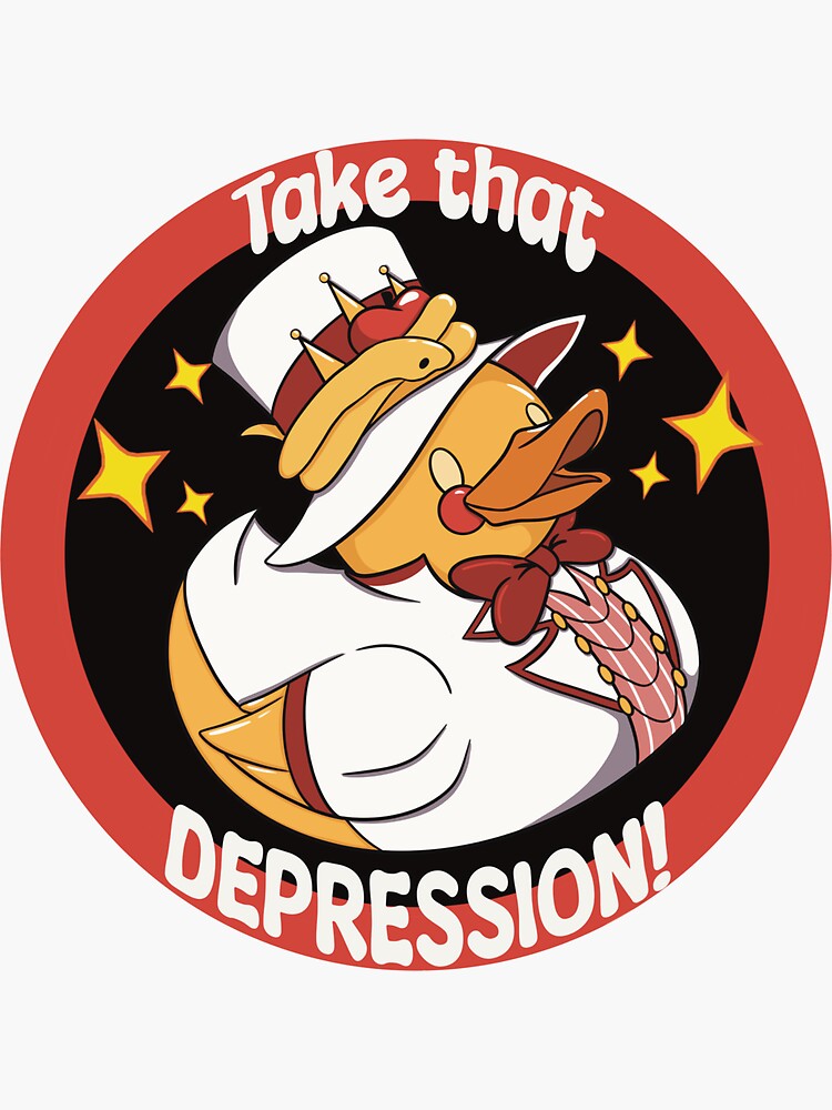 Thumbnail 3 of 3, Sticker, Lucifer Rubber Ducky designed and sold by Dullahan-Kaej.