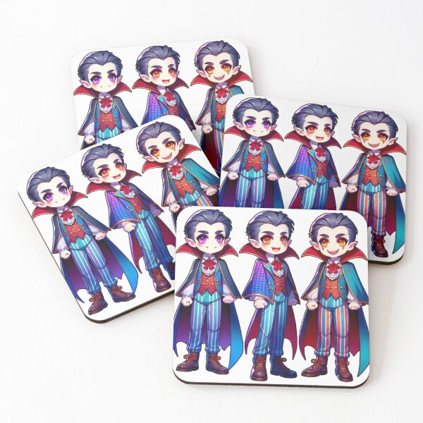 Item preview, Three Anime Vampires Dracula Nosferatu Monsters designed and sold by kylmllr101684.