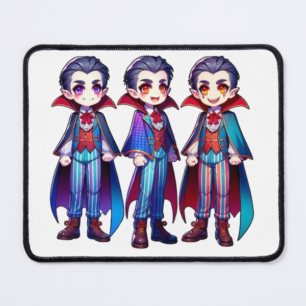 Item preview, Three Anime Vampires Dracula Nosferatu Monsters designed and sold by kylmllr101684.