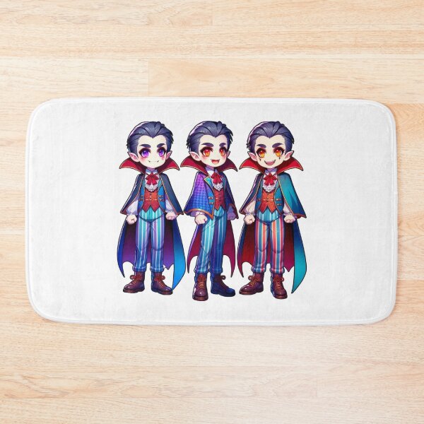 Item preview, Three Anime Vampires Dracula Nosferatu Monsters designed and sold by kylmllr101684.