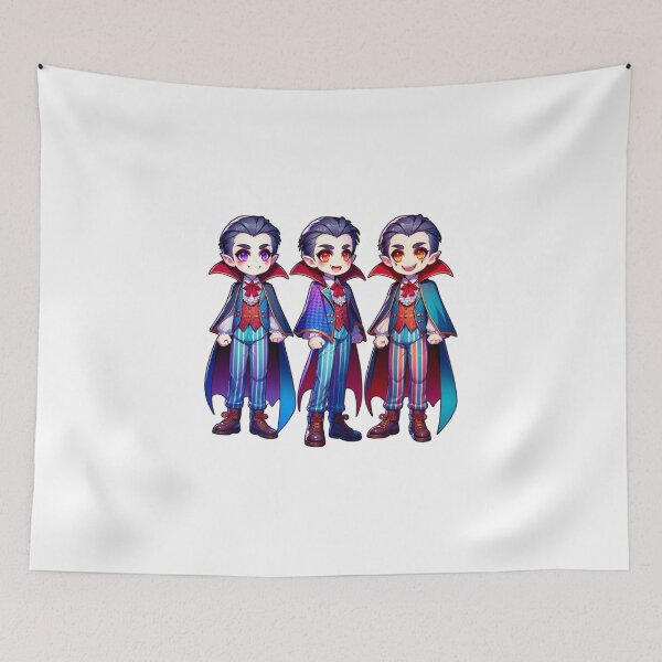 Item preview, Three Anime Vampires Dracula Nosferatu Monsters designed and sold by kylmllr101684.
