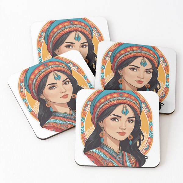 Item preview, Beautiful Uzbek Woman designed and sold by Places On Earth.