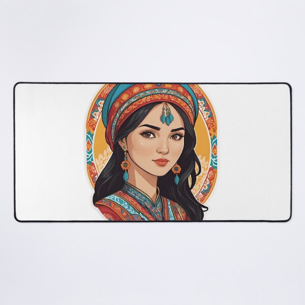 Item preview, Beautiful Uzbek Woman designed and sold by Places On Earth.