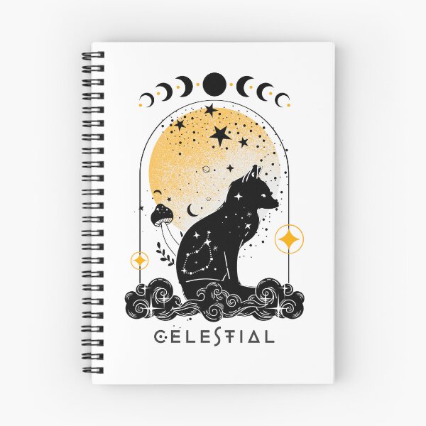 Item preview, Celestial animal Fox designed and sold by MonochromeEcho.