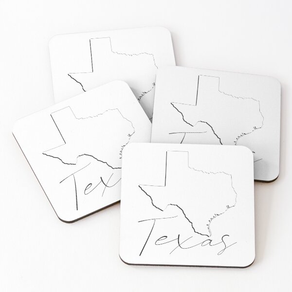 Item preview, Texas (USA) Map - Shadow EN designed and sold by NA-WORLDWIDE.