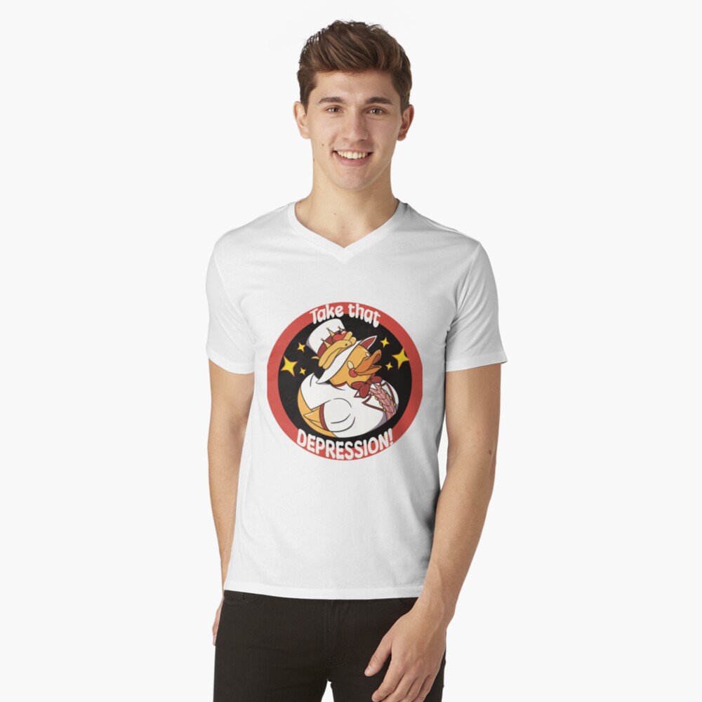 Item preview, V-Neck T-Shirt designed and sold by Dullahan-Kaej.