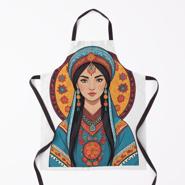 Item preview, Traditional Uzbekistan Woman Culture designed and sold by Places On Earth.